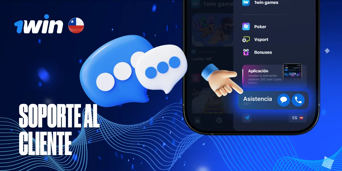 Servicio de atención al cliente en 1win
